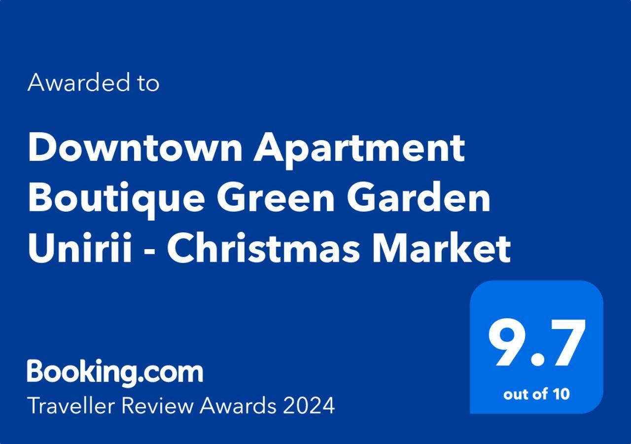 Downtown Apartment Boutique Green Garden Unirii Bukarest Exterior foto